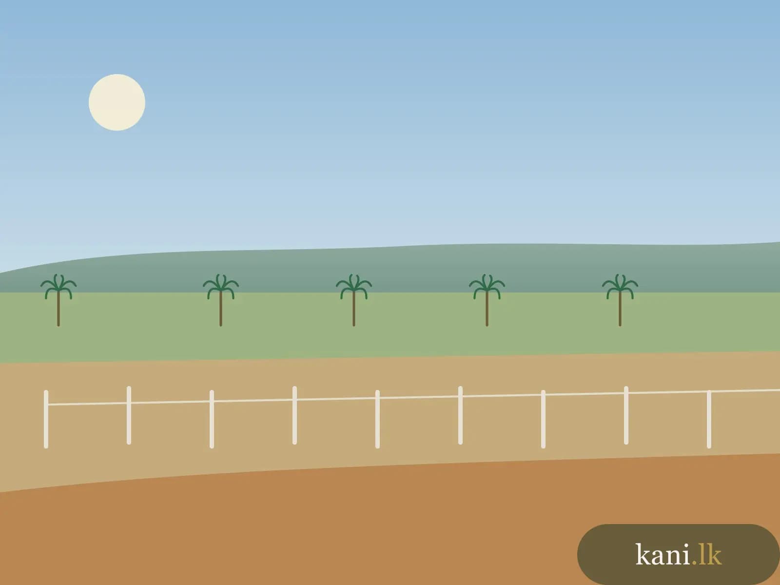 20 perches bare land at Omanthai, 4 km from Vavuniya town