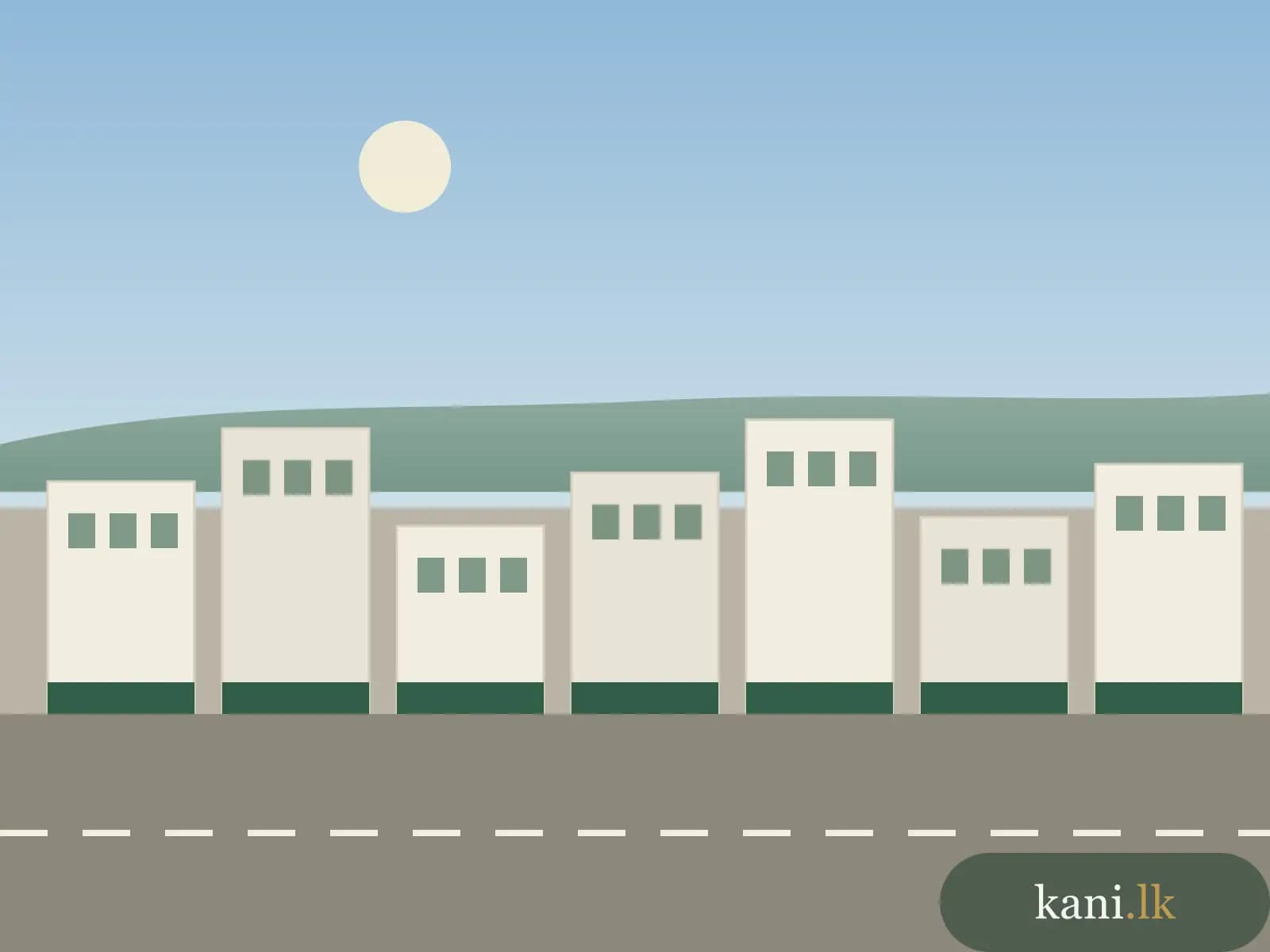 Commercial building for rent on Main Street, Vavuniya